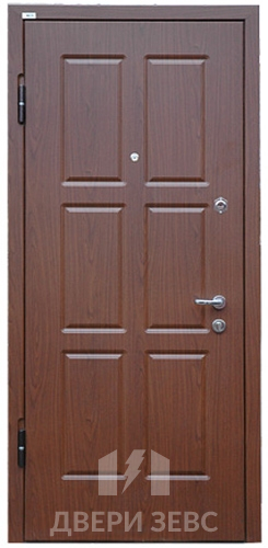 Входная металлическая дверь Зевс PV-01 с пленкой ПВХ