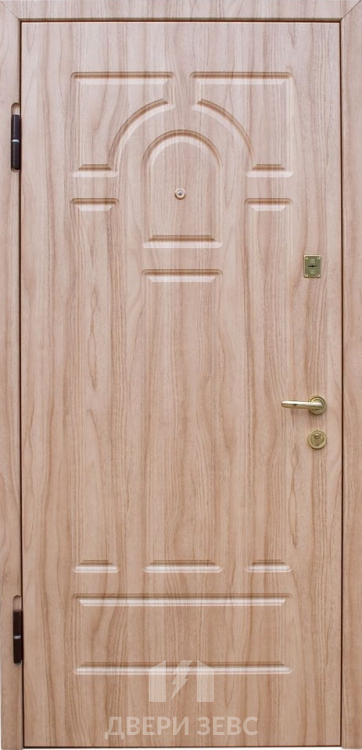 Входная металлическая дверь Зевс PV-12 с пленкой ПВХ