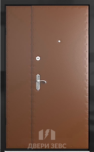Входная металлическая дверь Зевс T-01 с винилискожей