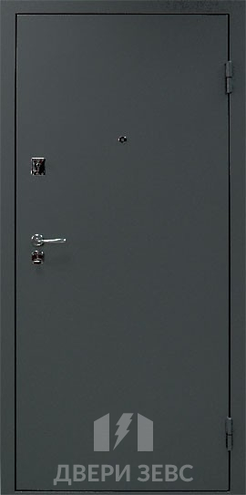 Входная металлическая дверь Зевс PO-02 с порошковым напылением