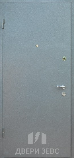 Входная металлическая дверь Зевс PO-08 с порошковым напылением