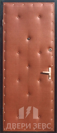 Входная металлическая дверь Зевс Ekonom-12 с винилискожей