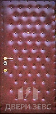 Входная металлическая дверь Зевс Ekonom-19 с винилискожей