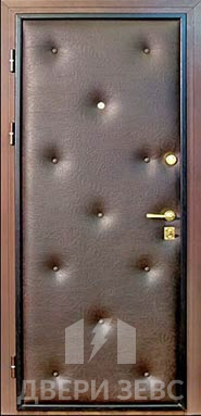 Входная металлическая дверь Зевс Ekonom-22 с винилискожей