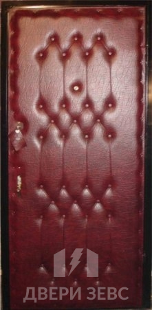 Входная металлическая дверь Зевс Ekonom-25 с винилискожей