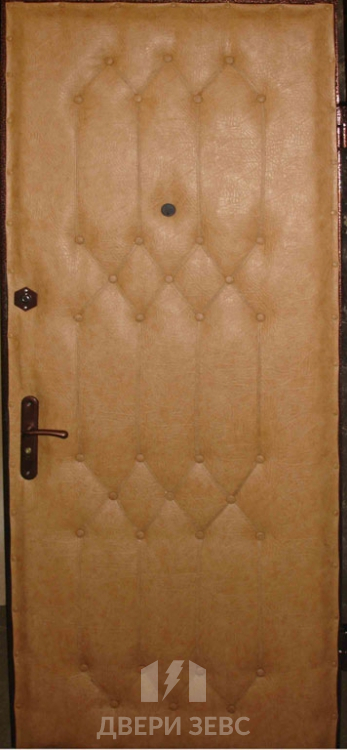 Входная металлическая дверь Зевс Ekonom-27 с винилискожей