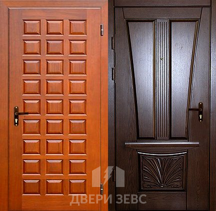 Входная металлическая дверь Вело с МДФ