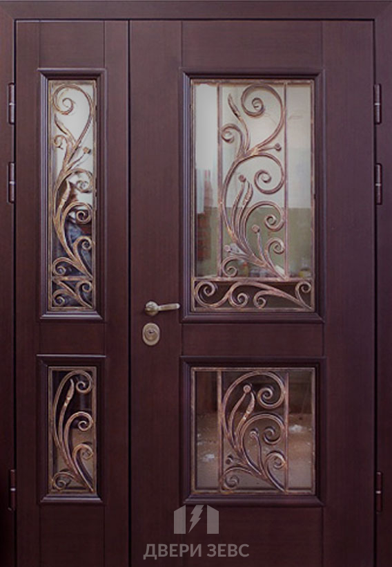 Входная металлическая дверь Кифисос с зеркалом