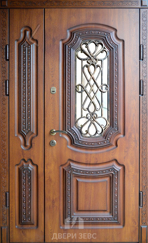Входная металлическая дверь Морнос с зеркалом