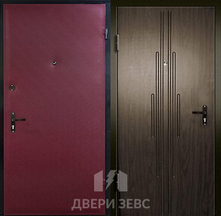 Входная металлическая дверь Аподотия с МДФ