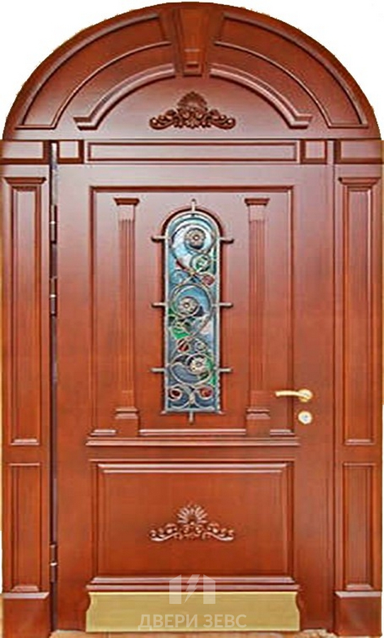 Входная металлическая дверь Триполи филенчатая