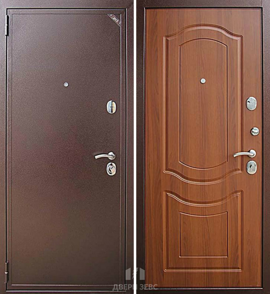 Входная металлическая дверь Ксанти с порошковым напылением