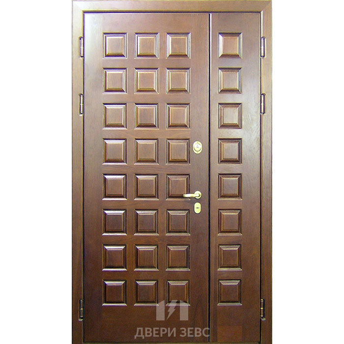 Входная металлическая дверь Нафплион из массива дерева