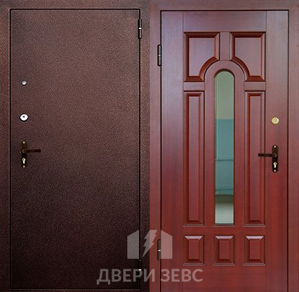 Входная металлическая дверь Аликес с МДФ