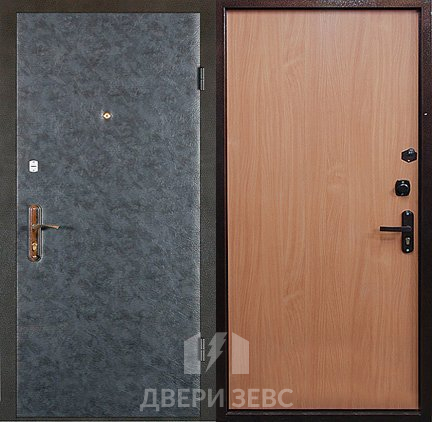 Входная металлическая дверь Аникси с отделкой ламинат