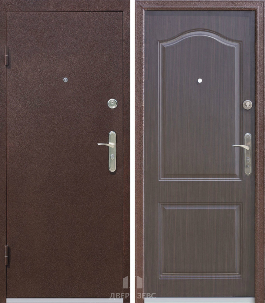 Входная металлическая дверь Крузонас с МДФ