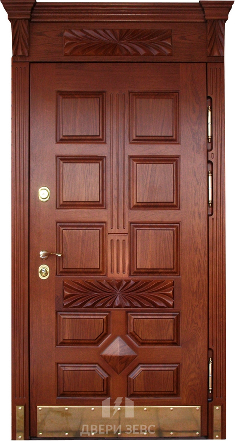 Входная металлическая дверь Халкида филенчатая