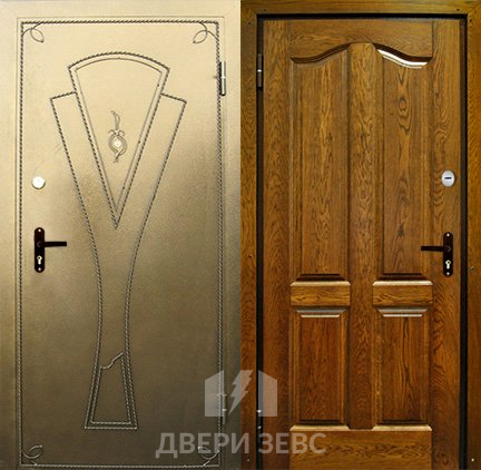 Входная металлическая дверь Вуколис с МДФ