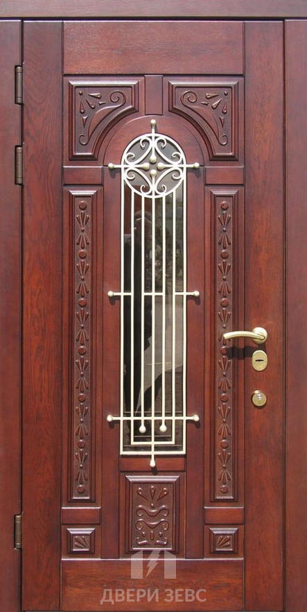 Входная металлическая дверь Эвдилос с зеркалом