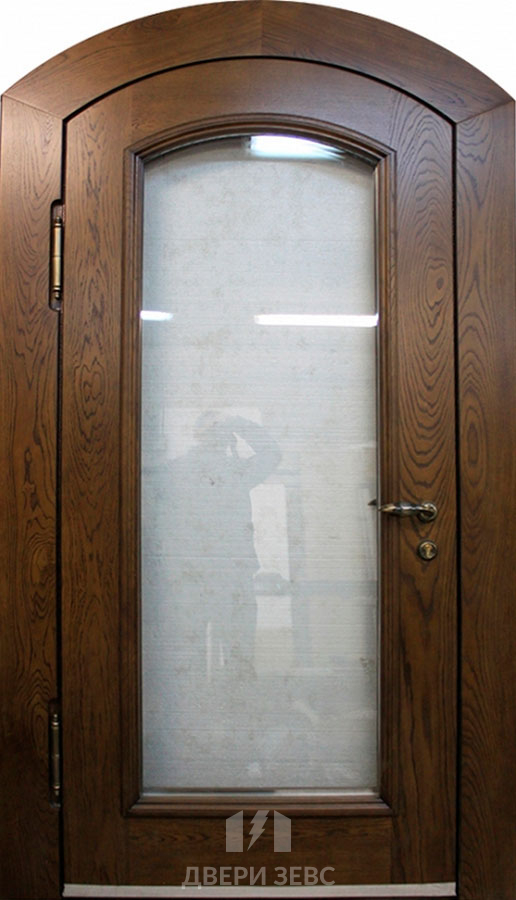 Входная металлическая дверь Панормос с зеркалом
