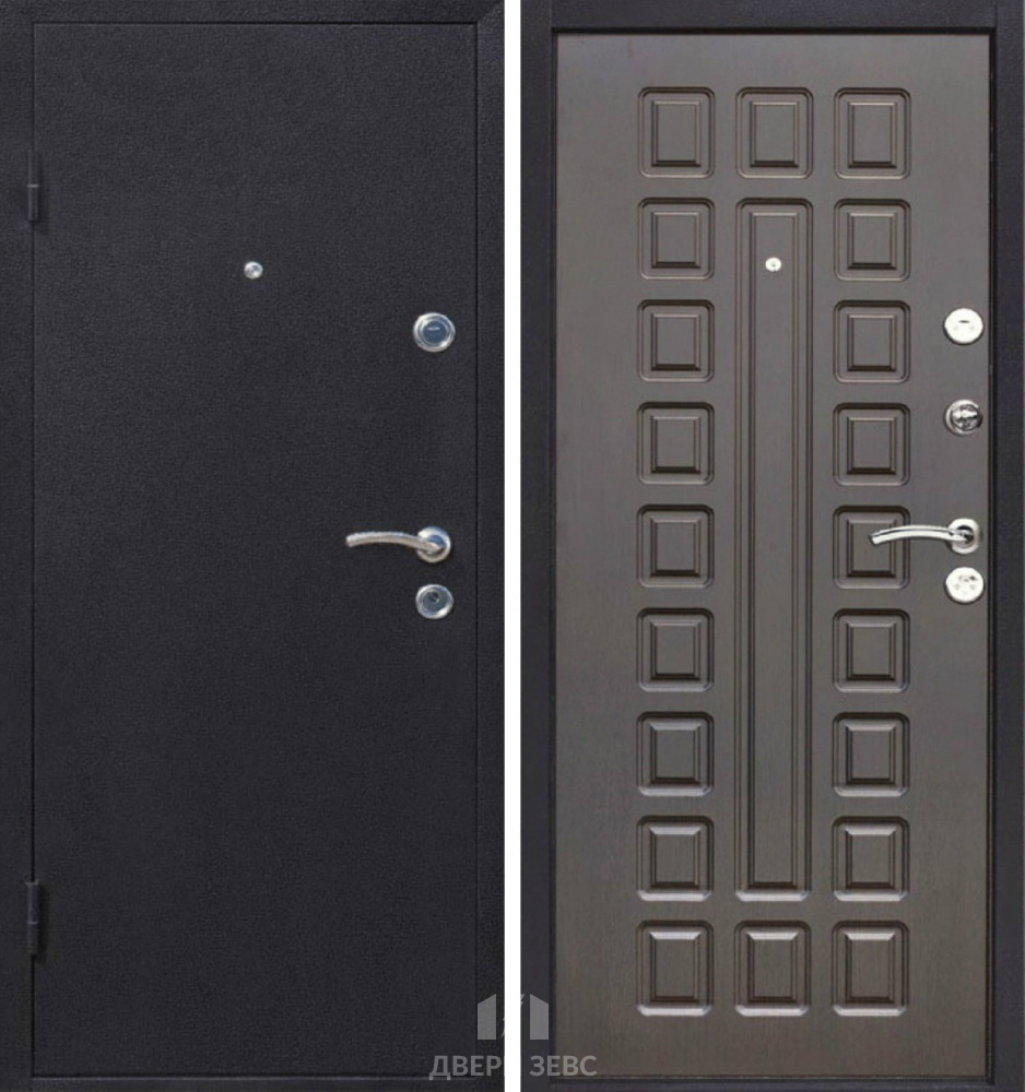 Входная металлическая дверь Криопиги с МДФ
