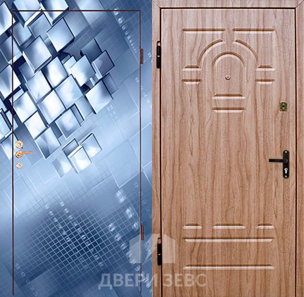 Входная металлическая дверь Вици с МДФ
