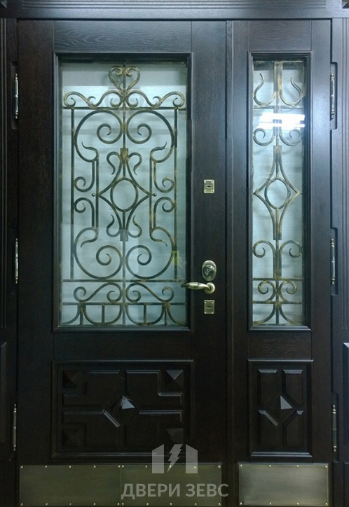 Входная металлическая дверь Элафонисос с зеркалом