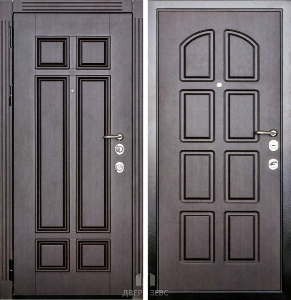 Входная металлическая дверь Контокали с МДФ