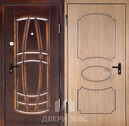 Входная металлическая дверь Лаврентиос с МДФ