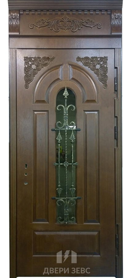 Входная металлическая дверь Эдесса с зеркалом