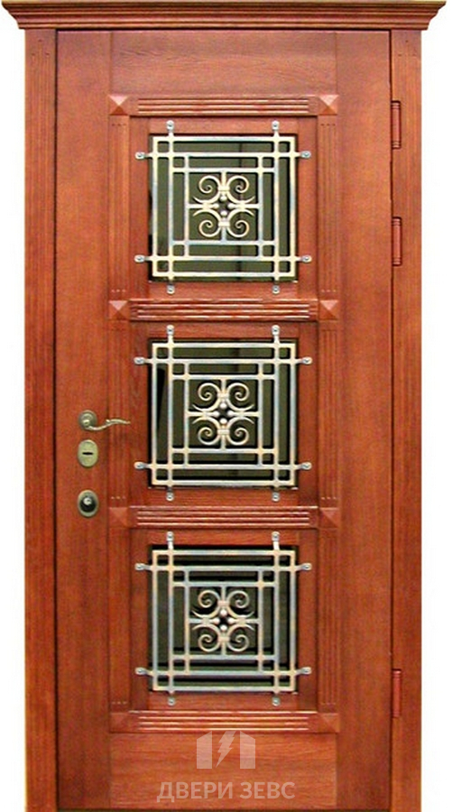 Входная металлическая дверь Плакиас с МДФ