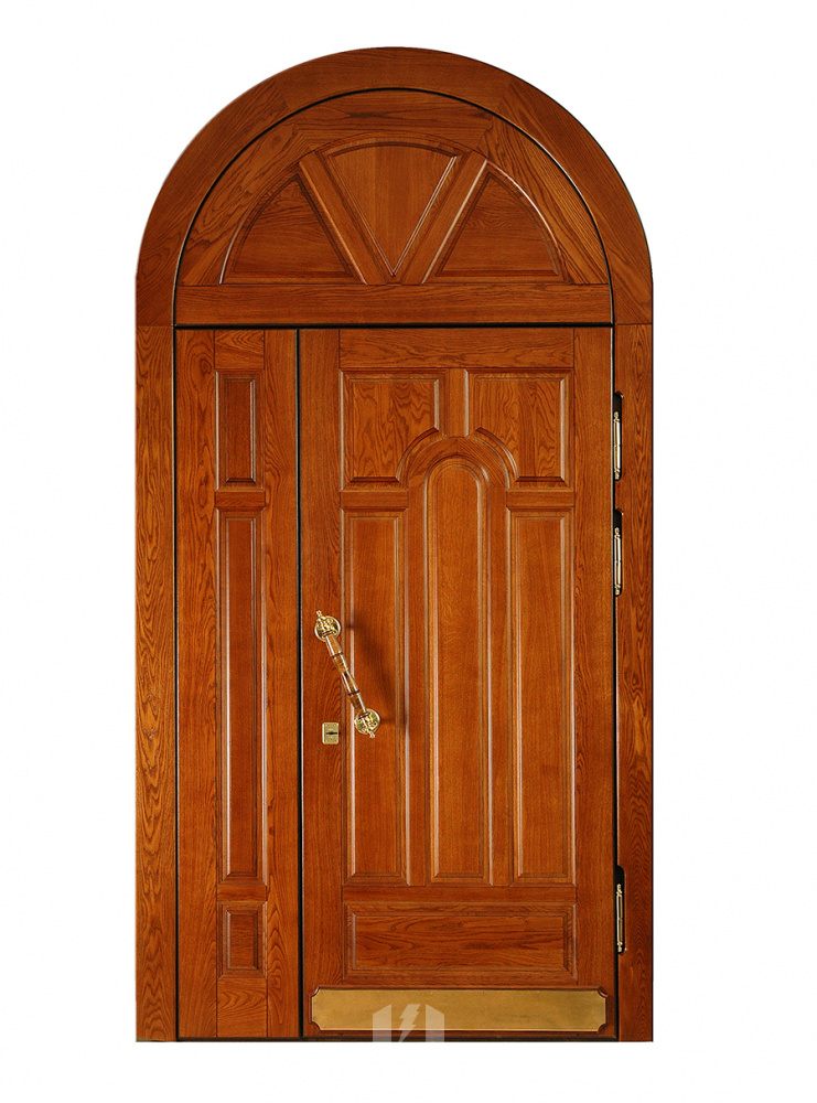 Входная металлическая дверь Кастамоница из массива дуба
