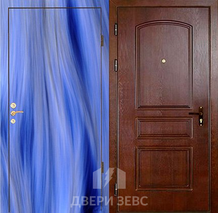 Входная металлическая дверь Вивлос с МДФ