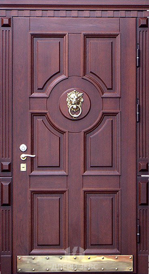Входная металлическая дверь Ханиотис филенчатая