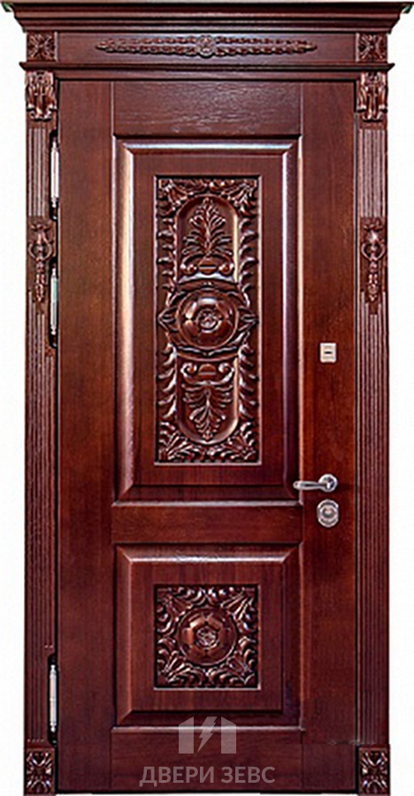 Входная металлическая дверь Фарсала филенчатая