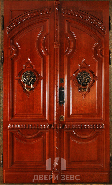 Входная металлическая дверь Камари из массива дуба