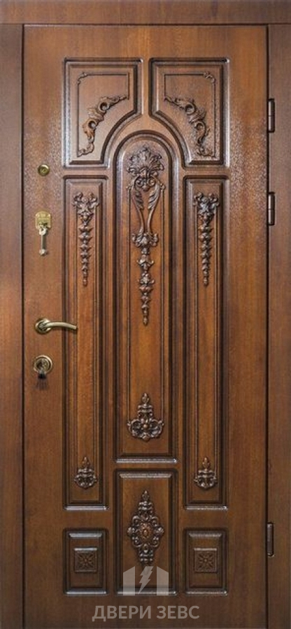 Входная металлическая дверь Фойникас филенчатая