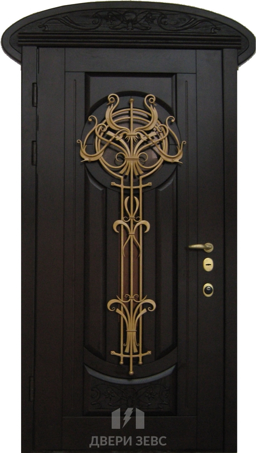 Входная металлическая дверь Платамон с зеркалом