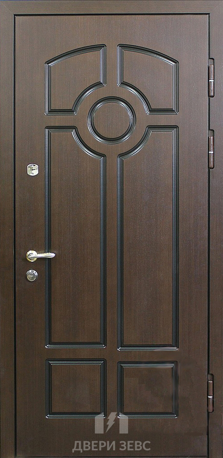 Входная металлическая дверь Птелеос с МДФ