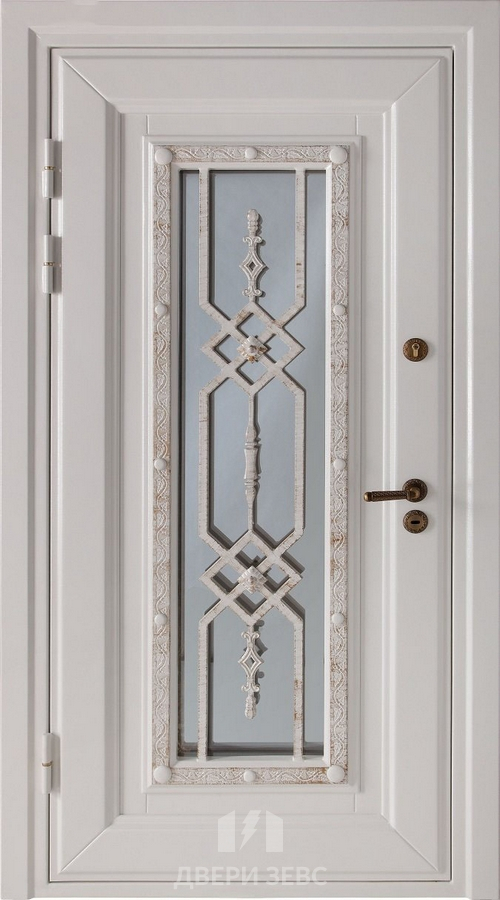 Входная металлическая дверь Серифос с зеркалом