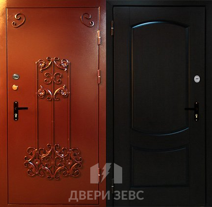 Входная металлическая дверь Вула с МДФ