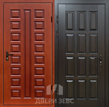 Входная металлическая дверь Варвица с МДФ