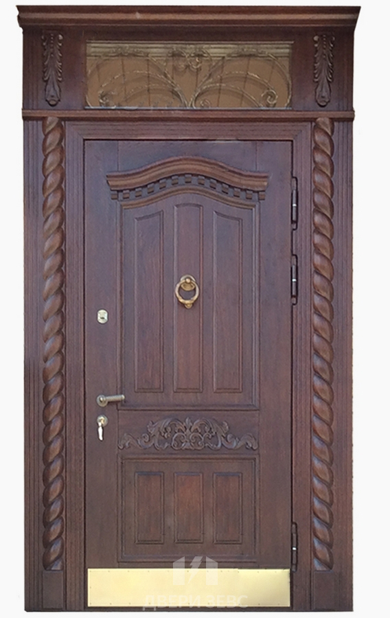 Входная металлическая дверь Халандри филенчатая