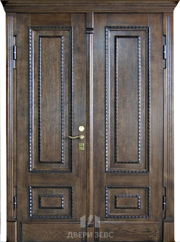 Входная металлическая дверь Элатохори филенчатая