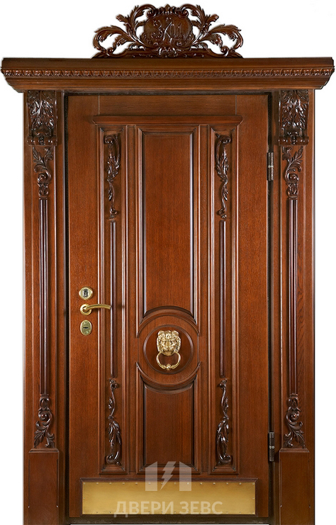 Входная металлическая дверь Эгина филенчатая