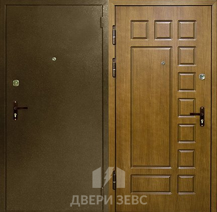 Входная металлическая дверь Айпея с МДФ