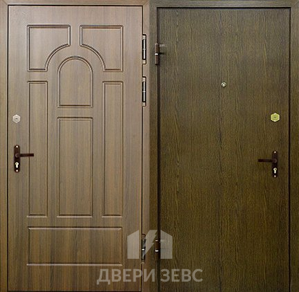 Входная металлическая дверь Афанту с МДФ