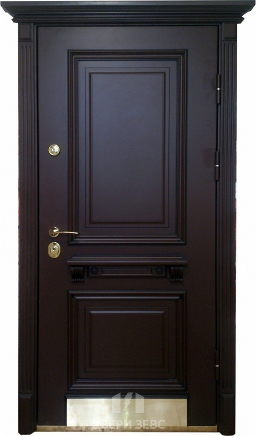 Входная металлическая дверь Трикери с МДФ
