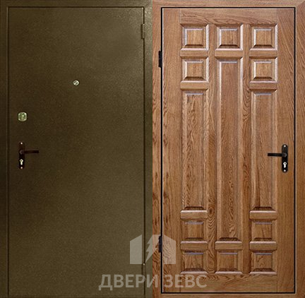 Входная металлическая дверь Ализия с МДФ