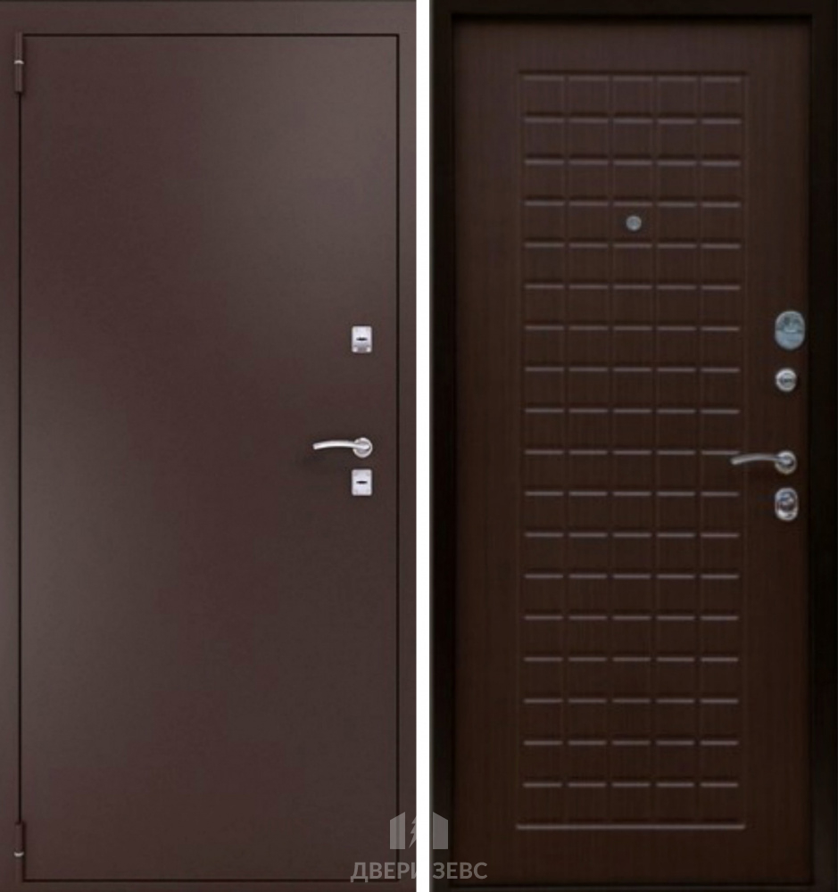 Входная металлическая дверь Кулуконас с МДФ